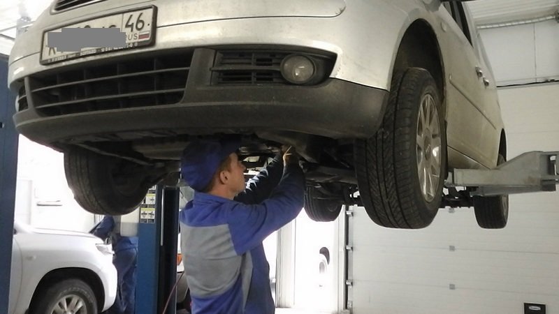 Оценка повреждений рулевой рейки VW Caddy