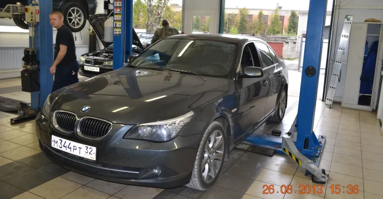 Выявление проблем рулевой рейки BMW Е63 с активным рулем